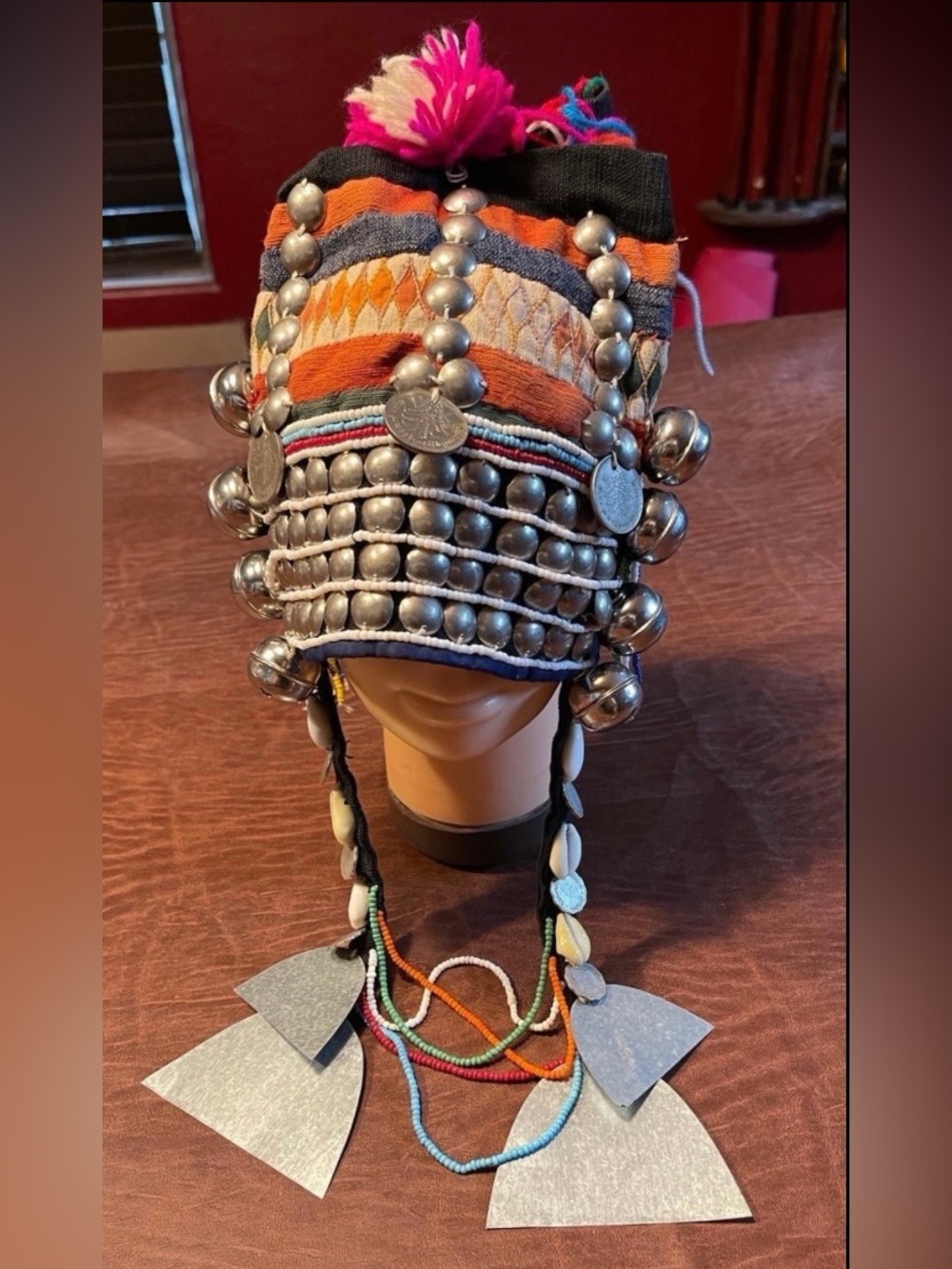 Akha SE Asia ceremonial headdress